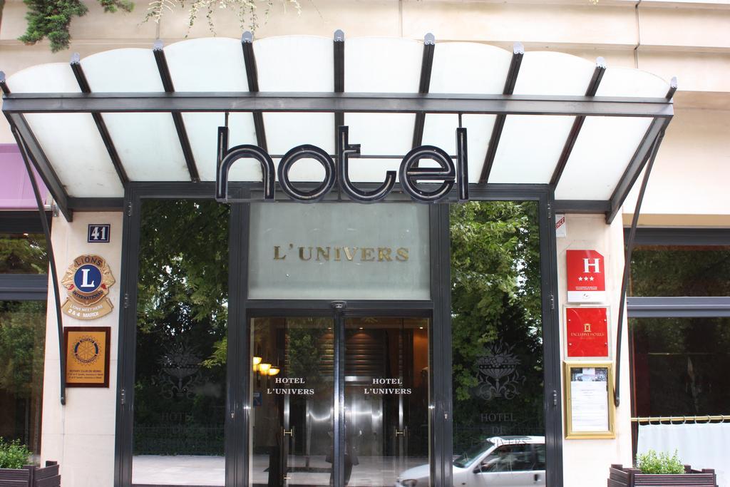 Hotel L'Univers Reims Exterior foto